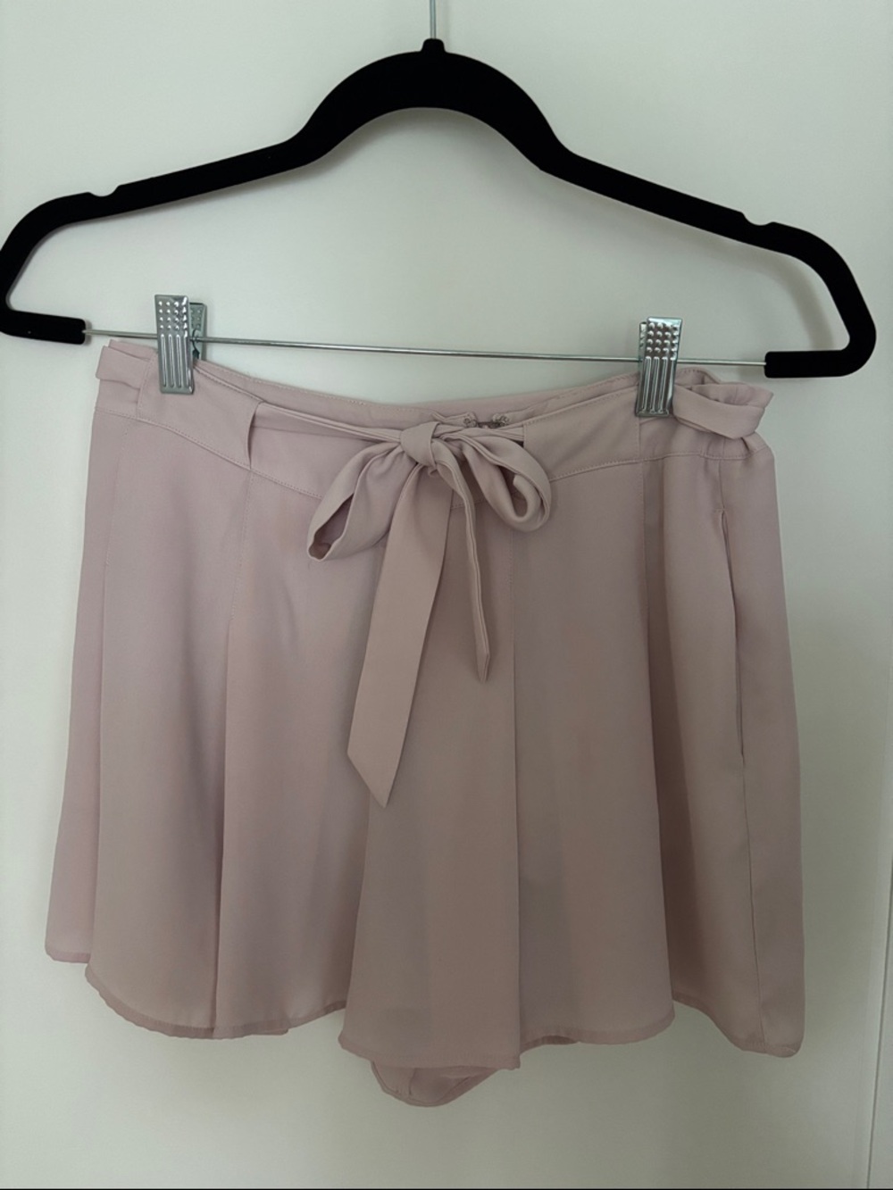 Sunday Best Pale Pink Tailored Skort